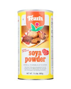 Fearns Soya Food Natural Soya Powder - 1.5 lb - case of 12