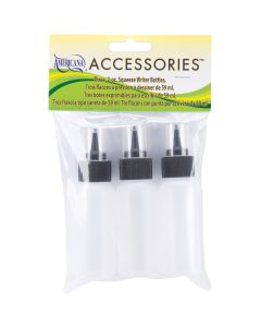 Deco Art Squeeze Writer Bottles 3/Pkg-2oz