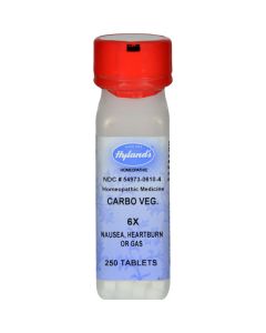Hyland's Hylands Homeopathic Carbo Vegetabilis 6X - 250 Tablets
