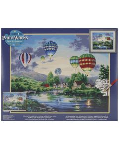 Dimensions Paint Works Paint By Number Kit 20"X16"-Balloon Glow By Nicky Boehme