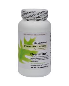 Food Science of Vermont FoodScience of Vermont Clearly Fiber - 176 g
