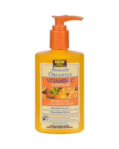 Avalon Organics Hydrating Cleansing Milk Vitamin C - 8.5 fl oz