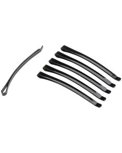 Darice Bobby Pins 6/Pkg-Black Ready To Decorate