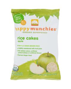 Happy Baby Happy Munchies Rice Cakes Apple - 1.41 oz - Case of 10