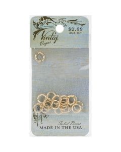 Vintaj Metal Jump Rings-7.25mm 18/Pkg