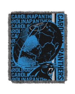 The Northwest Company Panthers  48x60 Triple Woven Jacquard Throw - Double Play Series