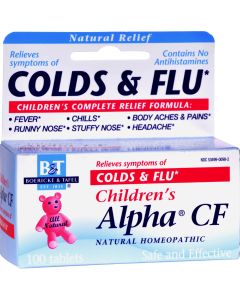 Boericke and Tafel Children's Alpha CF - 100 Tablets