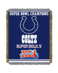 The Northwest Company Colts  "Commemorative" 48x60 Tapestry Throw