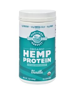 Manitoba Harvest Organic Hemp Protein Vanilla - 16 oz