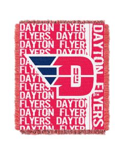 The Northwest Company Dayton College 48x60 Triple Woven Jacquard Throw - Double Play Series