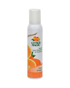 Citrus Magic Natural Odor Eliminating Air Freshener - Fresh Orange - Case of 6 - 3.5 oz