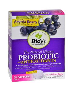 BioVi Probiotic - Antioxidant Blend - 30 Chewable Tablets