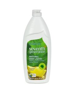 Seventh Generation Dish Liquid - Fresh Citrus and Ginger - 25 oz - Case of 12