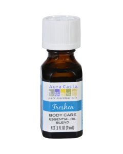 Aura Cacia Essential Oil Blend - Body - Freshen - .5 oz