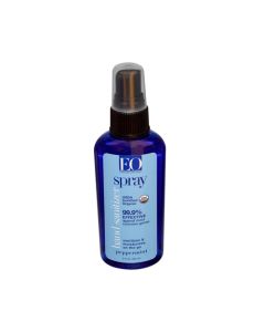 EO Products Hand Sanitizer Spray - Peppermint - Case of 6 - 2 oz