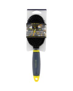 Earth Therapeutics Hair Brush - Scuba - Black - 1 Count