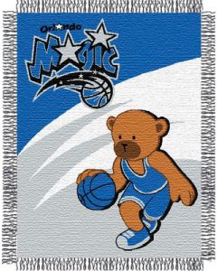 The Northwest Company Magic 044 baby 36"x 46" Triple Woven Jacquard Throw (NBA) - Magic 044 baby 36"x 46" Triple Woven Jacquard Throw (NBA)