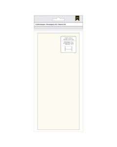 American Crafts #10 Envelopes (4.125"X9.5") 25/Pkg-Ivory - American Crafts #10 Envelopes (4.125"X9.5") 25/Pkg-Ivory