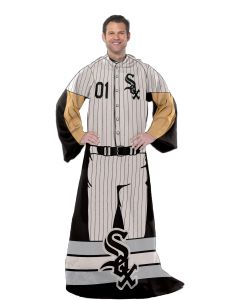 The Northwest Company White Sox  "Uniform" Adult Fleece Comfy Throw
