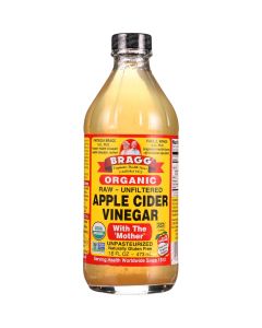 Bragg Apple Cider Vinegar - Organic - Raw - Unfiltered - 16 oz - case of 12
