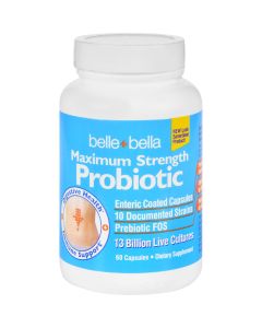 Belle And Bella Ultra 10 Probiotic - Maximum Strength - 60 Capsules