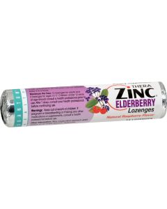 Quantum Research Quantum Zinc Lozenges Elderberry Raspberry - 1.2 oz - Case of 12