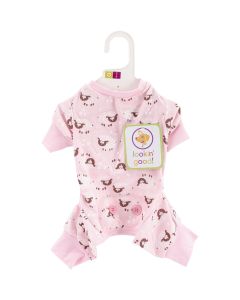 Ethical Pets Lamb Print PJ's Small-Pink