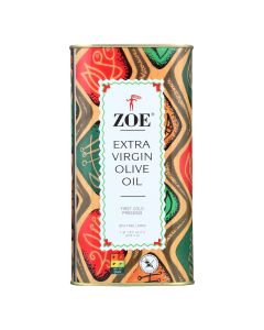 Zoe Olive Oil - Extra Virgin - Case of 12 - 1 Liter