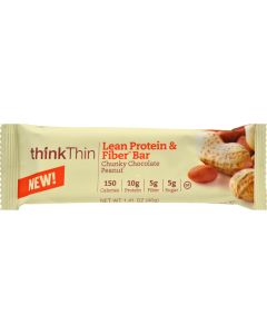 Think Products thinkThin Bar - Lean Protein Fiber - Chocolate Peanut - 1.41 oz - 1 Case