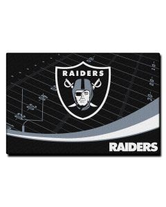 The Northwest Company Raiders National Football League, "Extra Point" Large 39"x 59" Tufted Rug