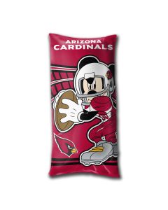 The Northwest Company Cardinals 18"x36" Mickey Juvenile Folded Body Pillow (NFL) - Cardinals 18"x36" Mickey Juvenile Folded Body Pillow (NFL)