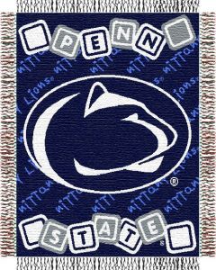 The Northwest Company Penn State baby 36"x 46" Triple Woven Jacquard Throw (College) - Penn State baby 36"x 46" Triple Woven Jacquard Throw (College)