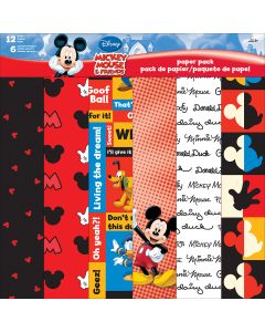Trends International Disney Mickey Paper Pack 12"X12" 12/Pkg-Mickey & Friends