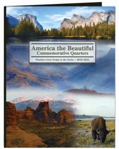 Littleton America The Beautiful Commemorative Quarter Color Folder-2010-2021