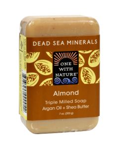 One With Nature Almond Soap Bar - 7 oz