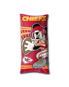 The Northwest Company Chiefs 18"x36" Mickey Juvenile Folded Body Pillow (NFL) - Chiefs 18"x36" Mickey Juvenile Folded Body Pillow (NFL)