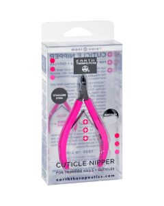 Earth Therapeutics Cuticle Nipper - Pink - 1 Count