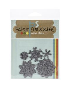 Paper Smooches Die-Snowflakes
