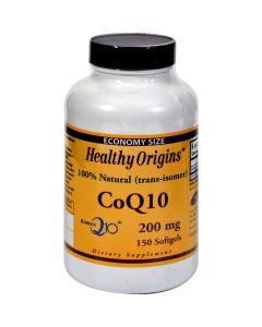 Healthy Origins CoQ10 Gels - 200 mg - 150 Softgels