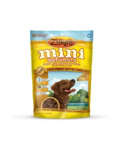 Zuke's Mini Naturals Moist Miniature Treat for Dogs Peanut Butter 1 lbs.