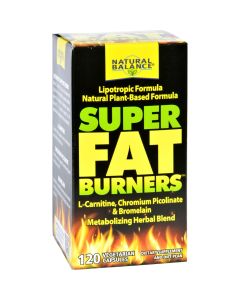 Natural Balance Super Fat Burners - 120 Vegetarian Capsules