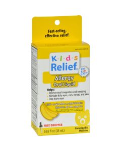Homeolab USA Kids Relief Allergy Banana - 0.85 fl oz