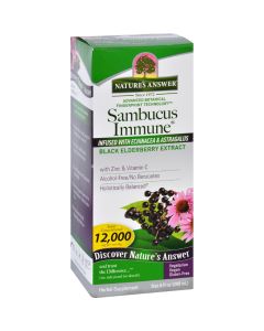 Nature's Answer Natures Answer Sambucus Immune Support - 8 oz