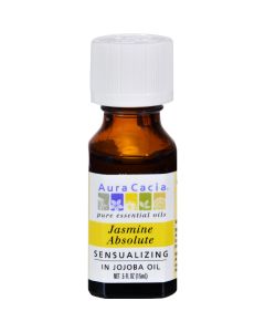 Aura Cacia Jasmine Absolute in Jojoba Oil - 0.5 fl oz