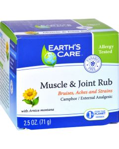 Earth's Care Earths Care Muscle and Joint Rub - 2.5 oz