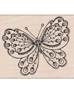 Hero Arts Mounted Rubber Stamp 2.75"X3.25"-Artists Butterfly