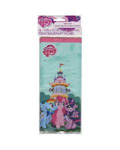 Wilton Treat Bags 4"X9.5" 16/Pkg-My Little Pony