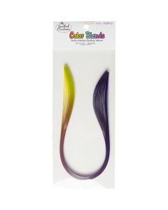Quilled Creations Quilling Paper Color Blends .125" 50/Pkg-Yellow, Pink, Purple