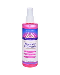 Heritage Products Rosewater and Glycerin - 8 fl oz