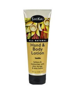 Shikai Products Shikai Hand and Body Lotion Vanilla - 8 fl oz